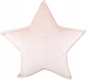Bársony Párna csillag púderrózsaszín