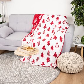 4Home Festive Forest takaró, 127 x 152 cm