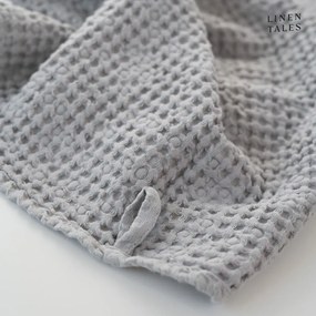 Világosszürke törölköző és fürdőlepedő készlet 3 db-os Honeycomb – Linen Tales