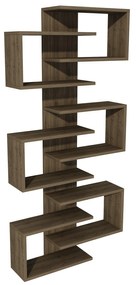 könyvespolc Lotus - Walnut