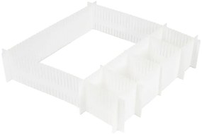 Drawer Dividers 6 db fehér fiókelosztó - Compactor