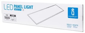 Aigostar - LED Függesztett mennyezeti panel LED/50W/230V 6500K 120x30cm fehér