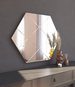 Assa tükör, fehér, 70 cm