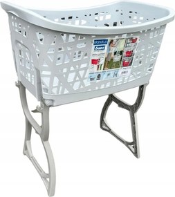 Bama Álló szennyestartó kosár, szürke