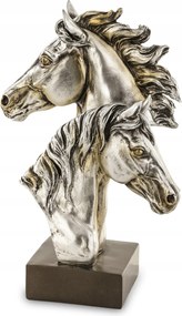 Ló figura Lovak arany-bronz DEcodomi H28