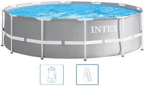 INTEX Prism Frame fémvázas medence szett vízforgatóval, 366 x 99 cm 26716NP