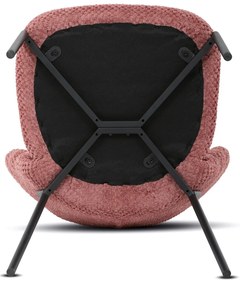 Étkezőszék garnitúra Bouclé CT-W1077 PINK2, 4 db