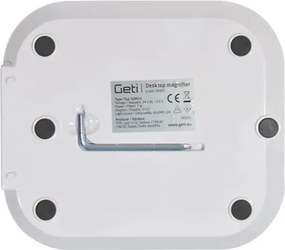 LED fényerőszabályozható asztali lámpa nagyítóval LED/7W/230V 6500K fehér