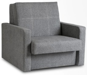 Ágyazható Fotel Szürke Színben. MILAN 1