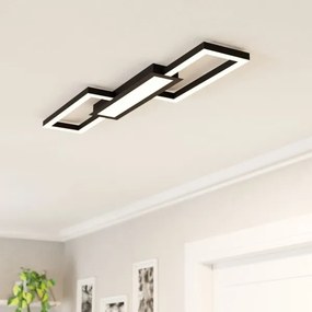 Eglo 99792 - LED Dimmelhető mennyezeti lámpa MONIROTE LED/37W/230V fekete + RC
