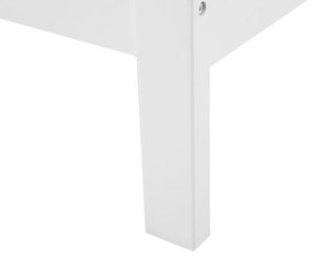 Franciaágy 180 cm Taylor (fehér) (ágyráccsal). 1076050