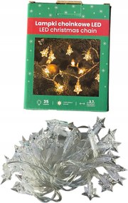 Karácsonyfa lámpák Fények Vershold Melegfehér Karácsonyi 3,7m 35 Led 7-4