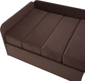 Kinyitható heverő, barna Taupe, MONTES UNI