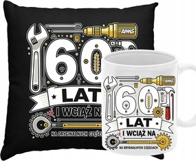 Bögre és Párna Szülinapi Szett 60 éveseknek