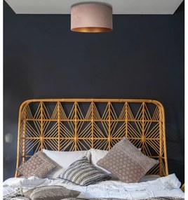 Duolla - Mennyezeti lámpa BRISTOL 1xE27/15W/230V á. 45 cm bézs/arany