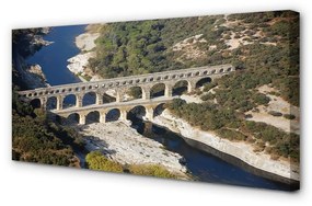 Canvas képek Róma Aqueduct folyó 100x50 cm