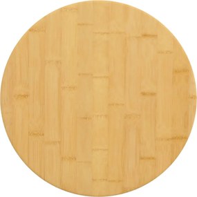 vidaXL bambusz asztallap Ø40 x 2,5 cm