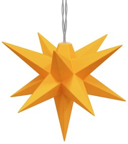 10 db sárga karácsonyi lámpa LED-del 10 cm