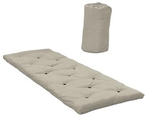 Bézs futon matrac 70x190 cm Bed In A Bag Linen Beige – Karup Design