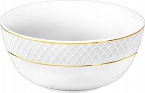 Saláta tálaló Fehér porcelán Nagy salátatál 1850 ml Wilmax Diamond