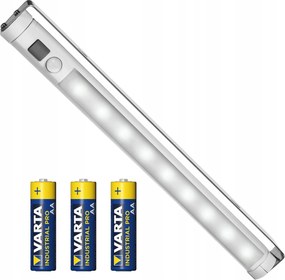 Akkumulátoros konyhai lámpa Pir Led Mozgásérzékelő 3x elem