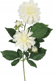 Ág 5 dália fehér Dália 78 cm művirág