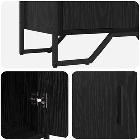 Széf Musta tammi 78 x 35.5 x 74.5 cm Faanyag