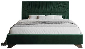 Franciaágy 160 cm Lania 160 (ágyráccsal) (zöld) . 1098720