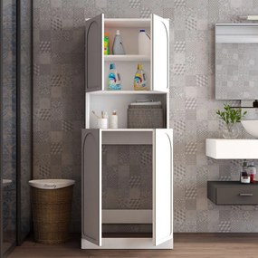 Lyon fürdőszobaszekrény, fehér, 70 cm – TR845HCT4401