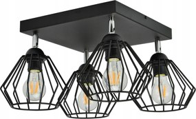 Mennyezeti Függőlámpa Csillár Gyémánt Led Edison