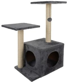 Macskafa 71cm szürke Purlov 21712