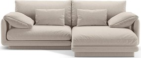 Bézs sarokkanapé (jobb oldali) Torino – Micadoni Home
