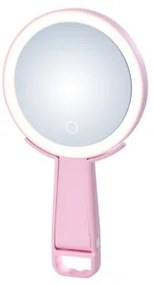 Immax 09102L - LED+CCT dimmelhető kozmetikai tükör SWEET LED/3W/5V rózsaszín