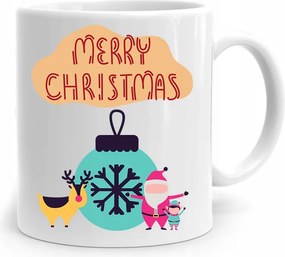 Karácsonyi Bögre Mikulás Ajándék Nyomtatott Fotóval