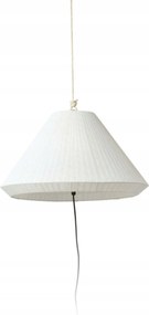 Faro Saigon szürke/fehér hordozható és függesztett lámpa E27 IP65, textil ernyővel