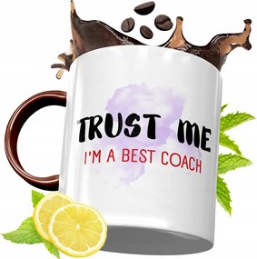 Bordó Bögre Edzőnek Születésnapi Ajándék fényképes nyomtatással