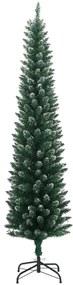 vékony műkarácsonyfa 300 LED-del 240 cm