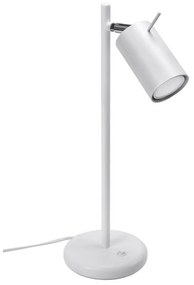 Sollux Sollux SL.1090 - Asztali lámpa RING 1xGU10/40W/230V fehér SLX0822