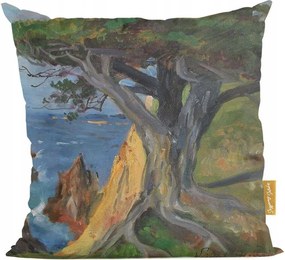 Tájkép párna Monterey Wojciech Kossak Művészet
