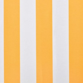 napraforgó sárga/fehér napellenző ponyva 3x2,5 m (keret nélkül)
