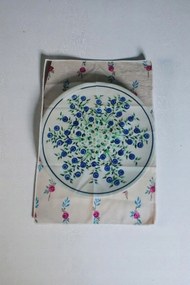 Törölköző 46*66cm konyhai mintás kerámia Boleszláv 1208