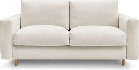 Bézs kanapé mindennapos alvásra-kinyitható 220 cm Cocoone – Bobochic Paris