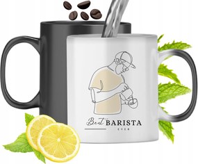 Mágikus Bögre Baristáknak Színváltós Nyomtatott Fényképpel