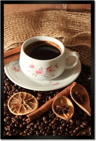 Poszterek keretben 40x60 Kávé és szárított narancs