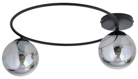 Mennyezeti lámpa SOPRA 2xE14/10W/230V fekete