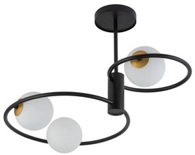 Csillár rúdon AQUA 3xG9/12W/230V fekete