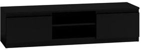 Baltrum RTV140 TV állvány, 140x36x40 cm, fekete