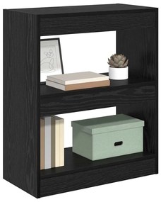 Könyvespolc Musta tammi 60 x 30 x 72 cm Faanyag