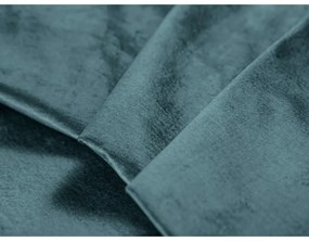 Luca kék kinyitható bársonykanapé - Milo Casa