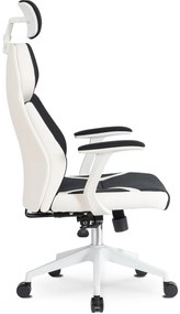 Irodai Forgószék Fekete/Fehér Színben. DUNCAN